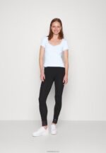 Anna Field kvinner basic t-skjorte lyseblå P266L338 - Bilde 2