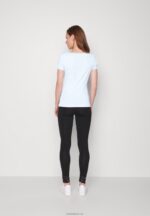 Anna Field kvinner basic t-skjorte lyseblå P266L338 - Bilde 3