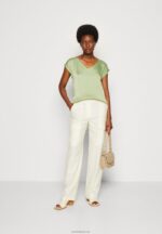 Anna Field kvinner basic t-skjorte oliven P266L315 - Bilde 2