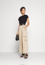 Anna Field kvinner basic t-skjorte svart P266L244 - Bilde 2