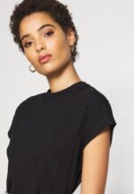 Anna Field kvinner basic t-skjorte svart P266L244 - Bilde 5