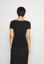 Anna Field kvinner basic t-skjorte svart P266L288 - Bilde 3