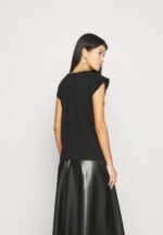 Anna Field kvinner basic t-skjorte svart P266L314 - Bilde 3