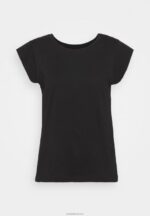 Anna Field kvinner basic t-skjorte svart P266L314 - Bilde 5