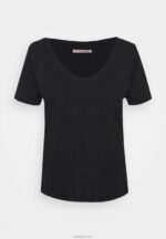 Anna Field kvinner basic t-skjorte svart P266L341 - Bilde 2