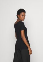 Anna Field kvinner basic t-skjorte svart P266L377 - Bilde 3