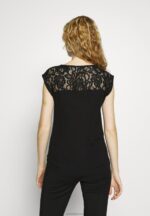 Anna Field kvinner basic t-skjorte svart P266L379 - Bilde 3