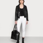 Anna Field kvinner basic tank 3er pack topp svart/hvit /khaki P266L397