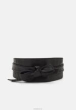 Anna Field kvinner belte svart P266L2728