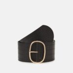 Anna Field kvinner belte svart P266L2742
