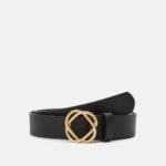 Anna Field kvinner belte svart P266L2747