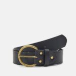 Anna Field kvinner belte svart P266L2748