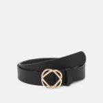 Anna Field kvinner belte svart P266L2751