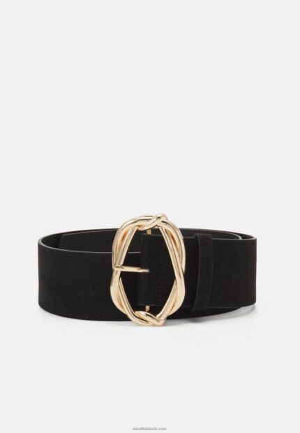 Anna Field kvinner belte svart P266L2759