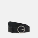 Anna Field kvinner belte svart P266L2760