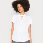 Anna Field kvinner bluse hvit P266L690