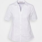 Anna Field kvinner bluse hvit P266L693