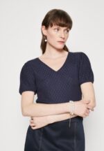 Anna Field kvinner bluse mørkeblå P266L356 - Bilde 4