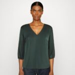 Anna Field kvinner bluse mørkegrønn P266L696