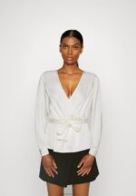 Anna Field kvinner bluse off-white P266L685