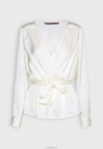 Anna Field kvinner bluse off-white P266L685 - Bilde 4