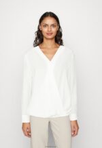 Anna Field kvinner bluse off-white P266L686