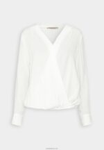 Anna Field kvinner bluse off-white P266L686 - Bilde 4