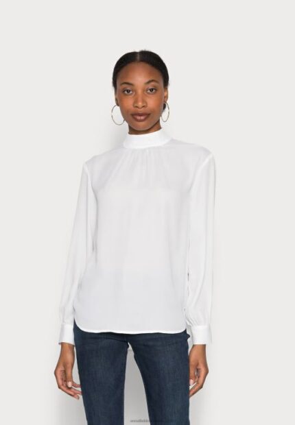 Anna Field kvinner bluse off-white P266L687
