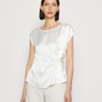Anna Field kvinner bluse off white P266L689
