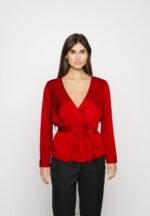 Anna Field kvinner bluse rød P266L682