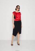 Anna Field kvinner bluse rød P266L683 - Bilde 2