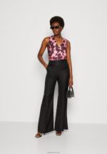 Anna Field kvinner bluse rosa/flerfarget P266L688 - Bilde 2