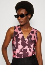 Anna Field kvinner bluse rosa/flerfarget P266L688 - Bilde 4