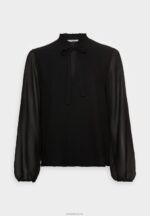 Anna Field kvinner bluse svart P266L701