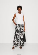 Anna Field kvinner bukser svart/off white P266L640 - Bilde 2
