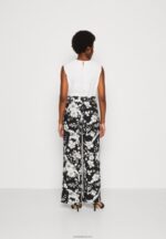 Anna Field kvinner bukser svart/off white P266L640 - Bilde 3