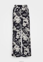 Anna Field kvinner bukser svart/off white P266L640 - Bilde 5