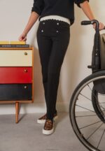 Anna Field kvinner bukser svart P266L639