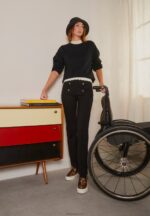 Anna Field kvinner bukser svart P266L639 - Bilde 6