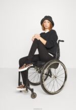 Anna Field kvinner bukser svart P266L639 - Bilde 8