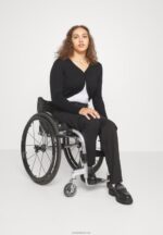 Anna Field kvinner bukser svart P266L642 - Bilde 9