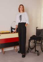Anna Field kvinner bukser svart P266L648 - Bilde 6