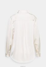 Anna Field kvinner button-down bluse beige P266L676 - Bilde 2