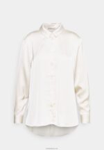 Anna Field kvinner button-down bluse beige P266L676