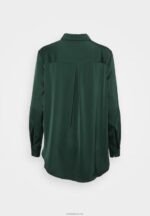 Anna Field kvinner button-down bluse grønn P266L670 - Bilde 2