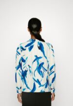 Anna Field kvinner button-down bluse hvit, blå P266L679 - Bilde 3