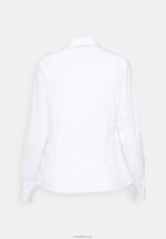 Anna Field kvinner button-down bluse hvit P266L675 - Bilde 2