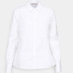 Anna Field kvinner button-down bluse hvit P266L675