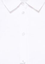 Anna Field kvinner button-down bluse hvit P266L675 - Bilde 3