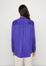 Anna Field kvinner button-down bluse mørkeblå P266L674 - Bilde 3